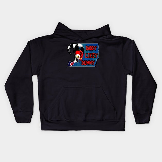 Helluva Boss Blitzo Meme Kids Hoodie by DarkArtsStudios